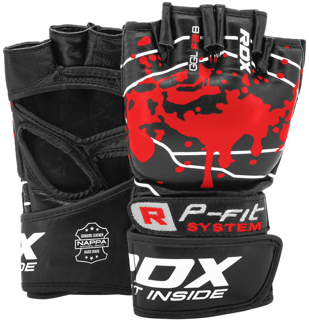 Small Cowhide Leather MMA Gloves J47091