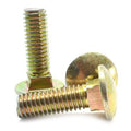 5/16-18 x 5 Coarse Thread Grade 8 Carriage Bolt Alloy Steel Yellow Zinc Plated Pk 300 G38508