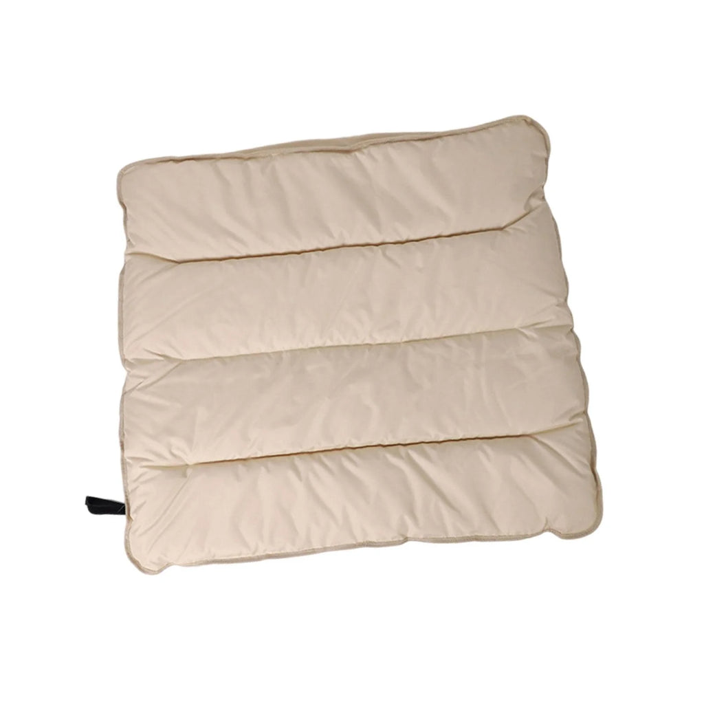 Khaki Folding Beach Lounger Cushion 103cmx91cm W402