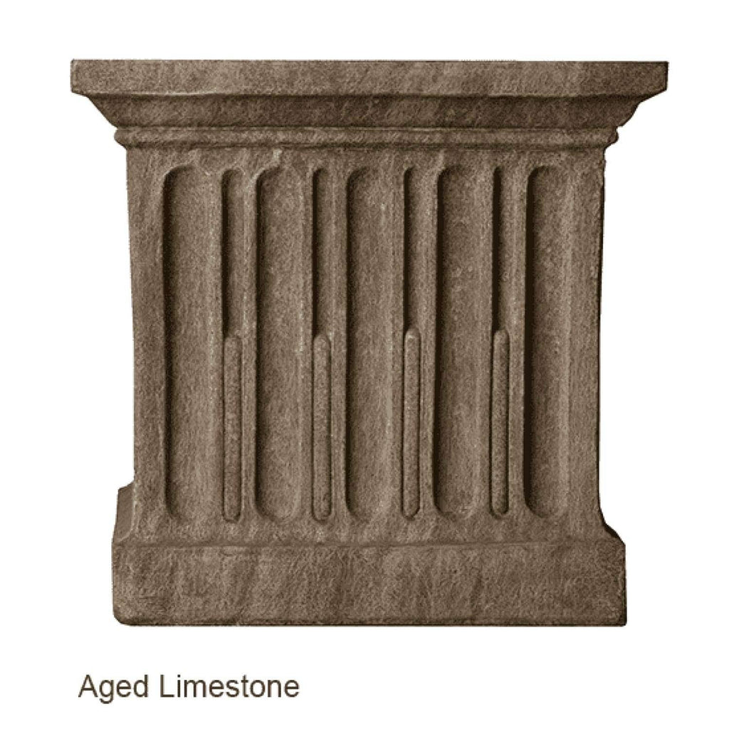 Grey Stone Tea Table Birdbath I6524