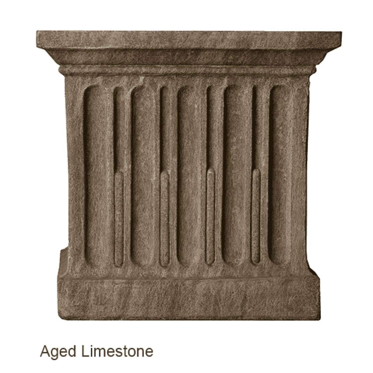 Grey Stone Tea Table Birdbath I6524