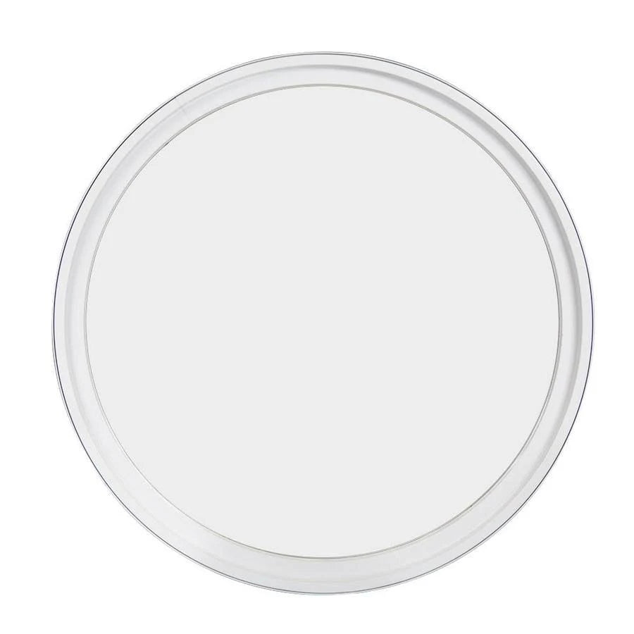 30-in x 30-in Round White Window E4123