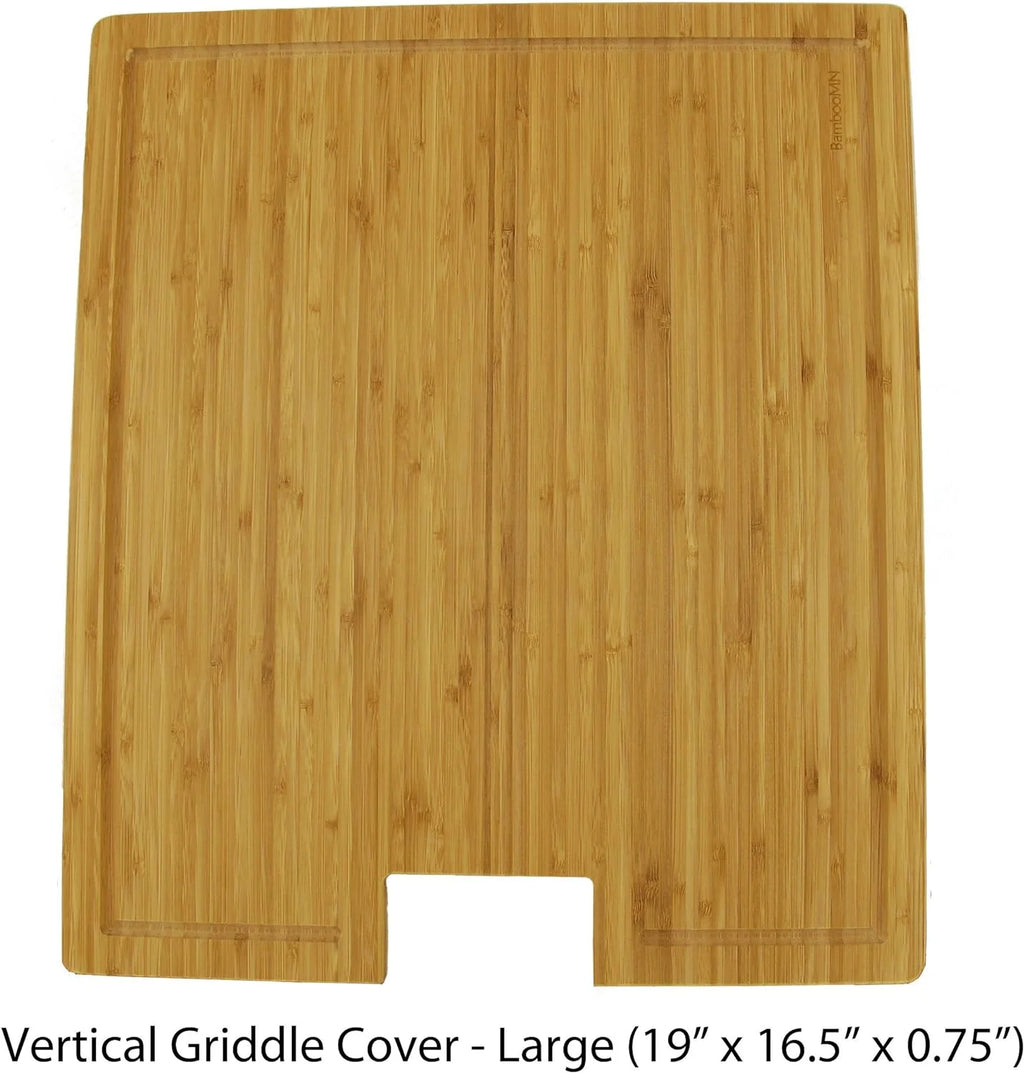 Bamboo Griddle Cover/Cutting Board, Large (19"X 16.38" X 0.75") B713631