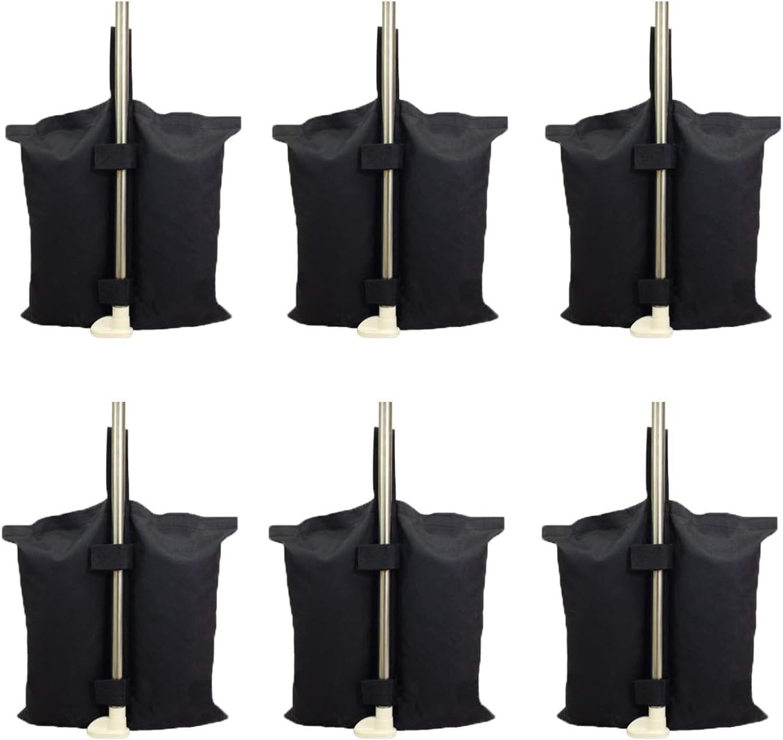 4 PCS Canopy Tent Weighted Feet Bag Sand Bag Y75857
