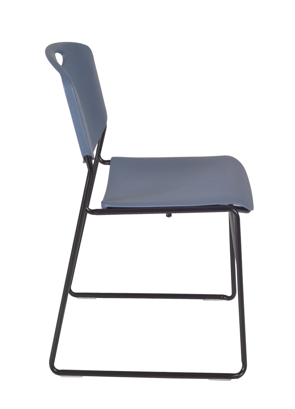 42x22 Square Breakroom Table with 4 Stack Chairs K572