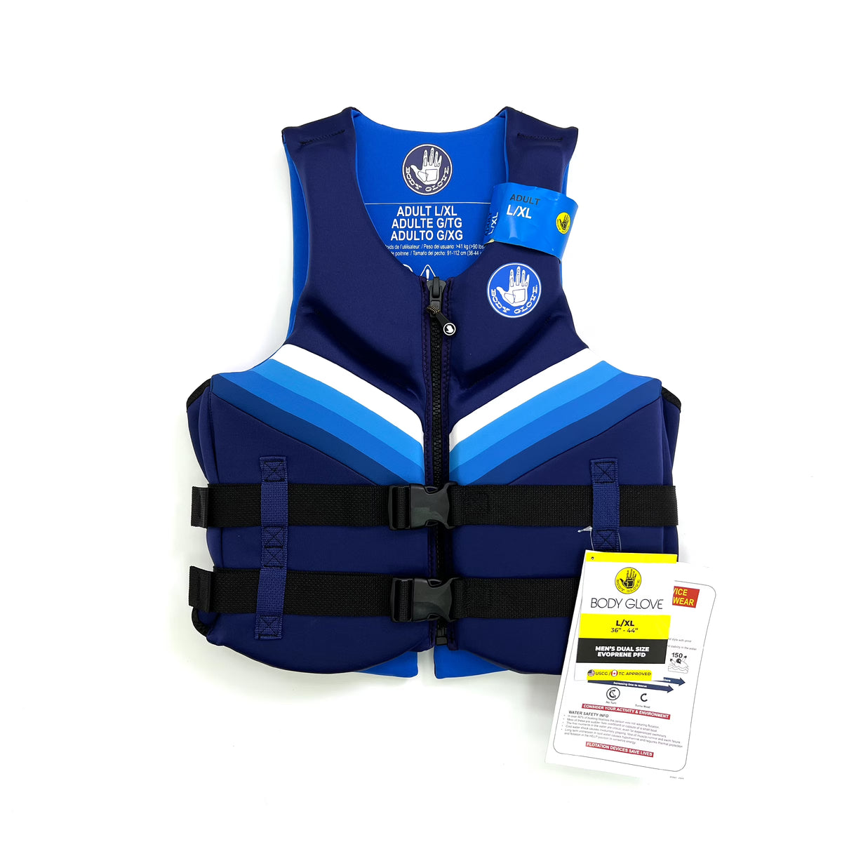 Blue Evoprene Life Jacket and Vest D684