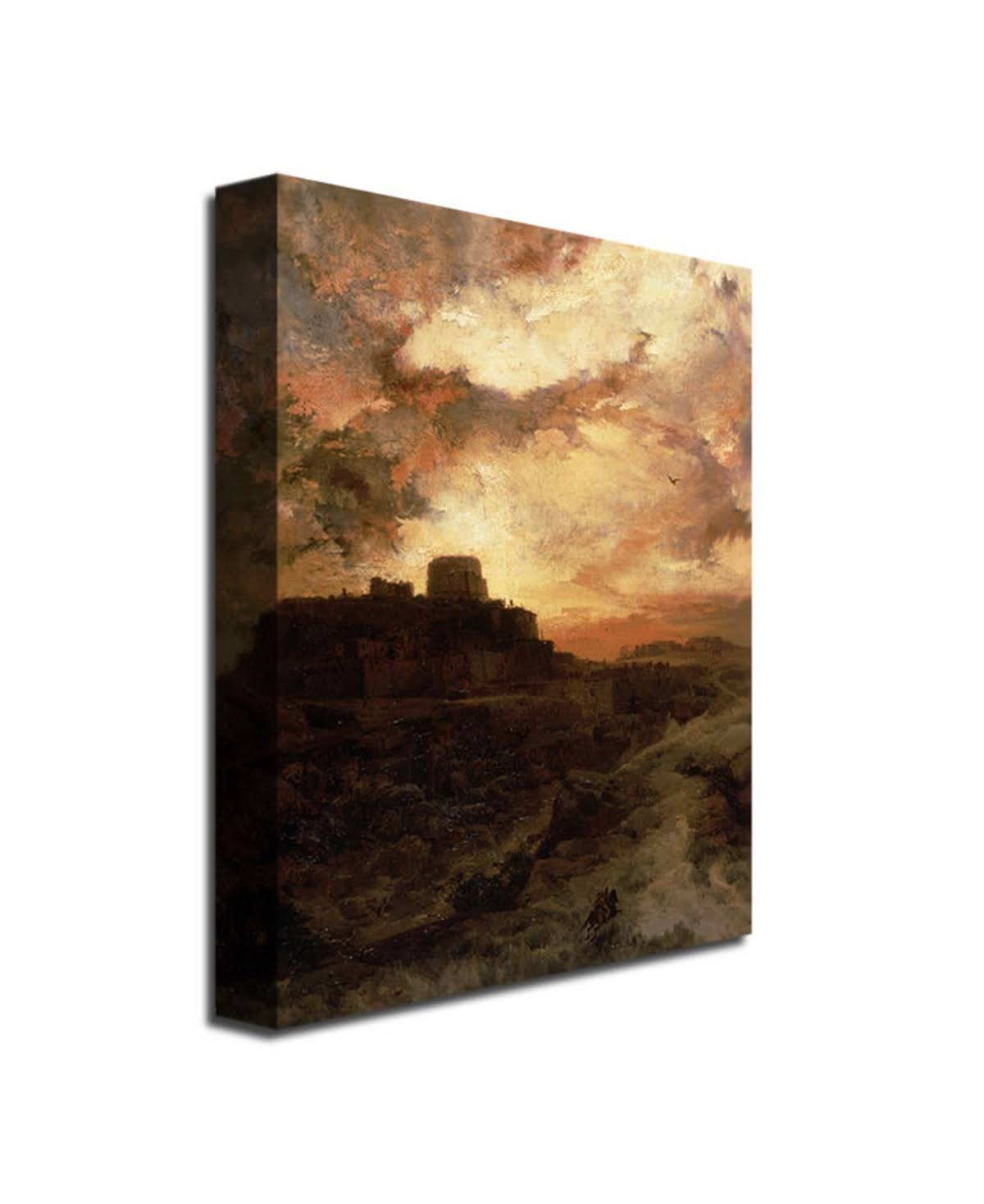Sunset, Pueblo Del Walpe, Arizona Art Print O88182