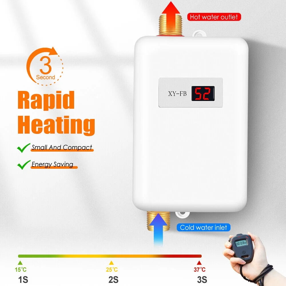3000W Electric Tankless Water Heater P7976