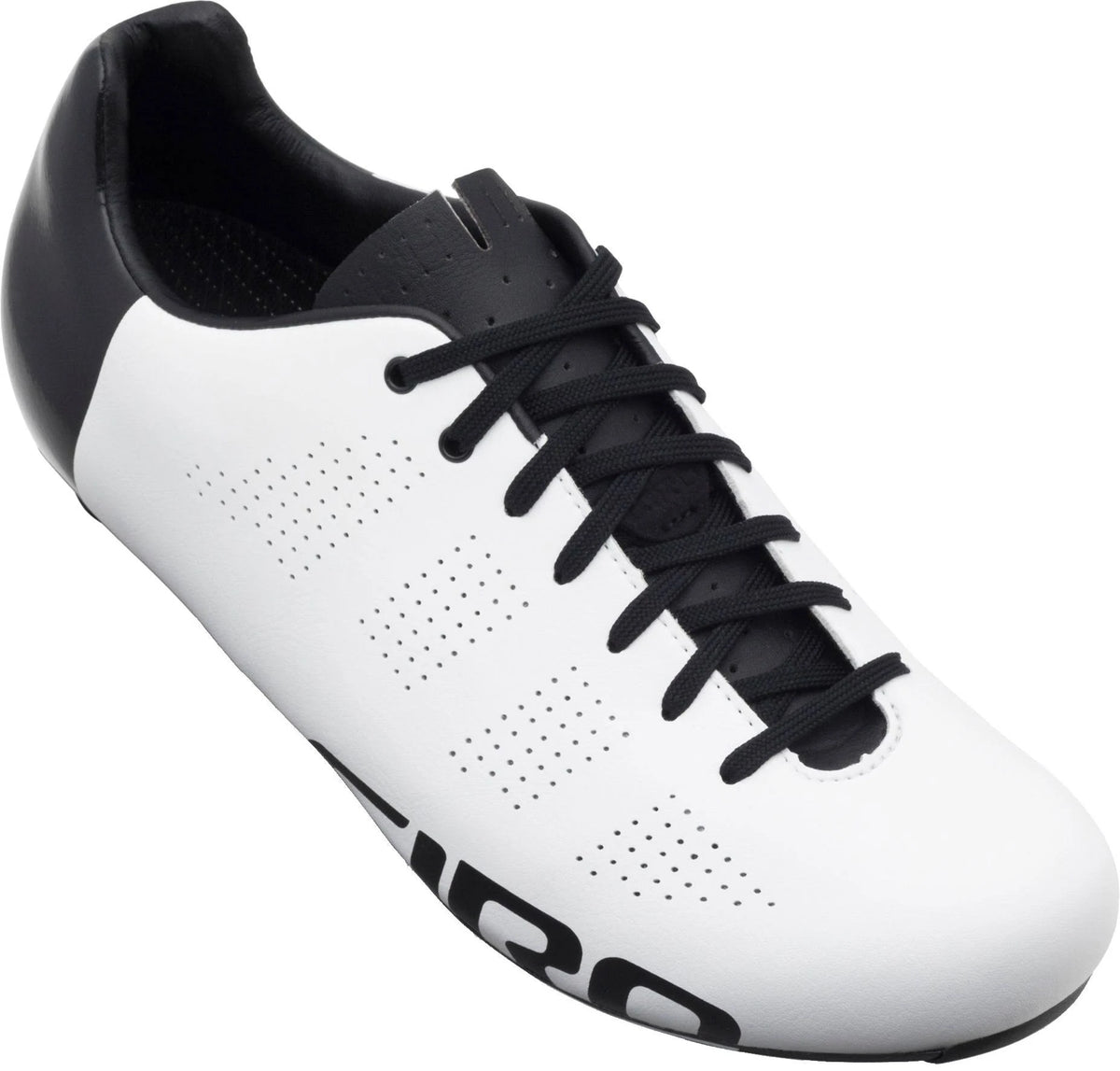 White/Black Cycling Shoes Q334