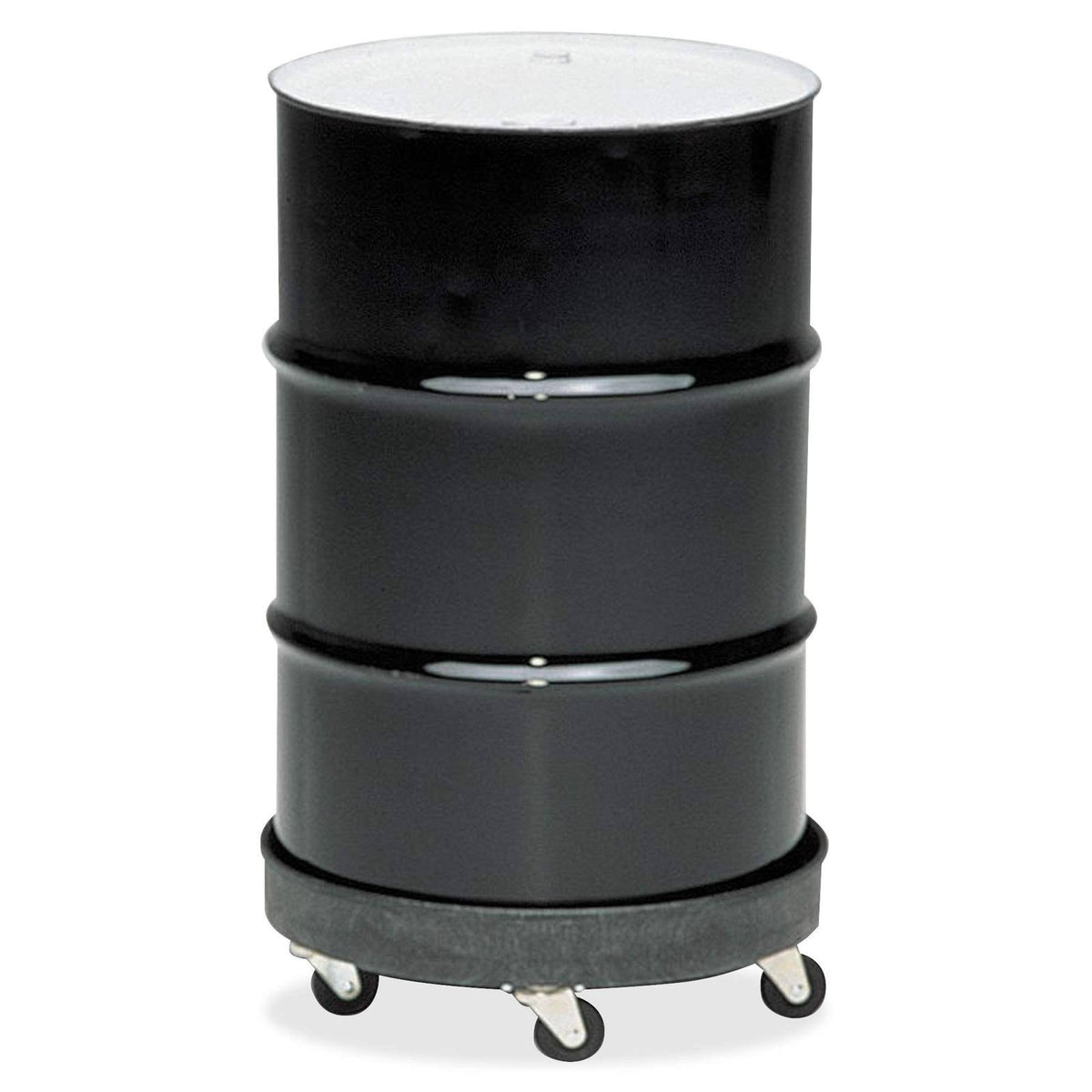 Round Plastic Trash Can Dolly with 500 lb Capacity Z953659
