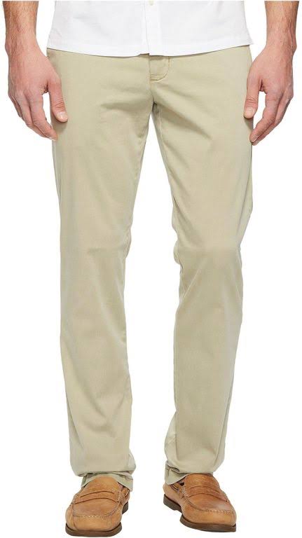 Beige Flat Front Chino Pant F5344