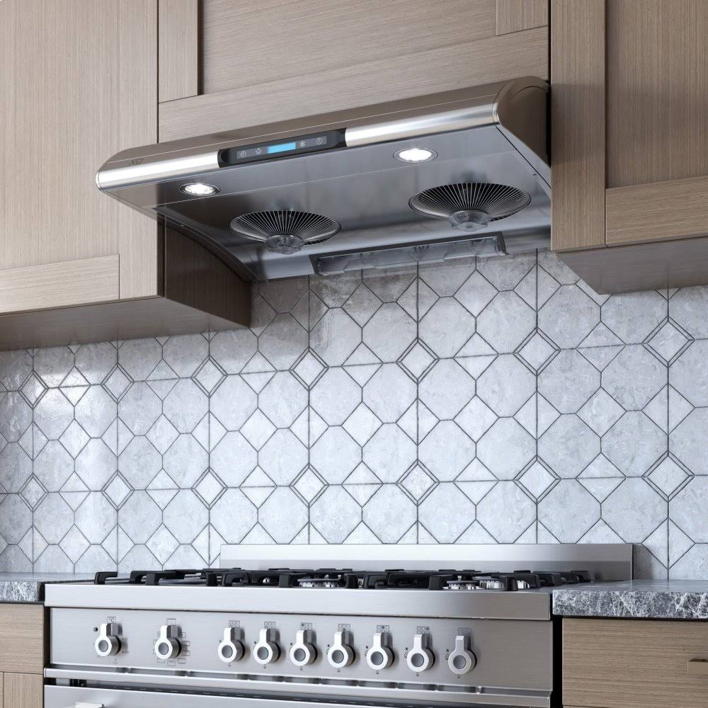White 30x22 Under Cabinet Range Hood T32821