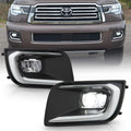 Front Bumper LED Fog Lights Driving Lamps Pair Set Assembly Left Right C681990