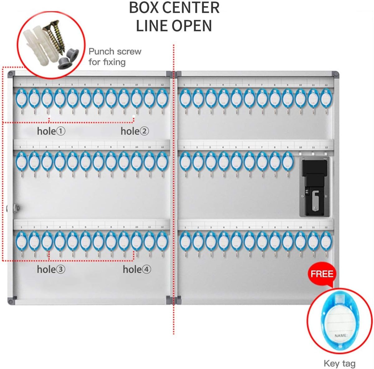Key Box with Code Keypad S28213