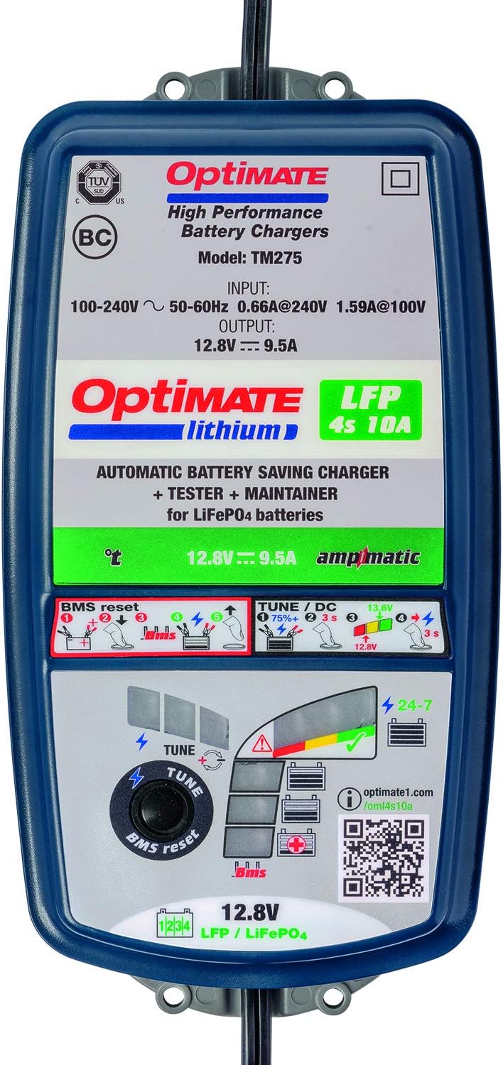10A 12.8V sealed battery charger & maintainer F243999