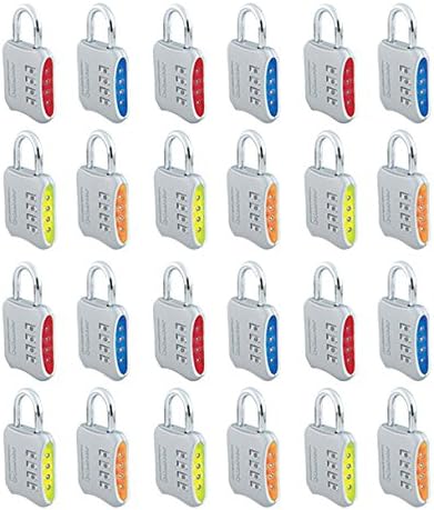 2-inch Combination Padlock 4-Pack Z593417