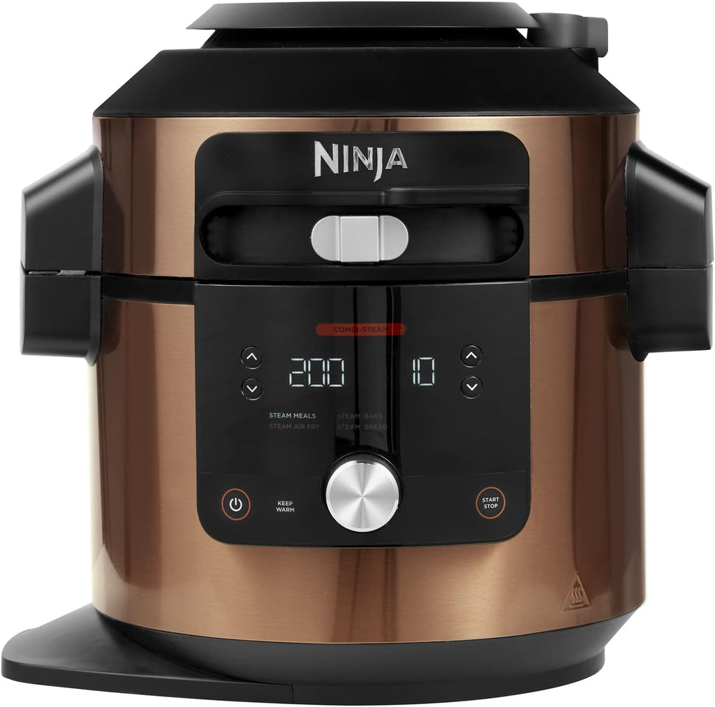 Restored Ninja 8 Qt. Pressure Cooker Steam Fryer with 5 Qt. Crisp Basket G5305