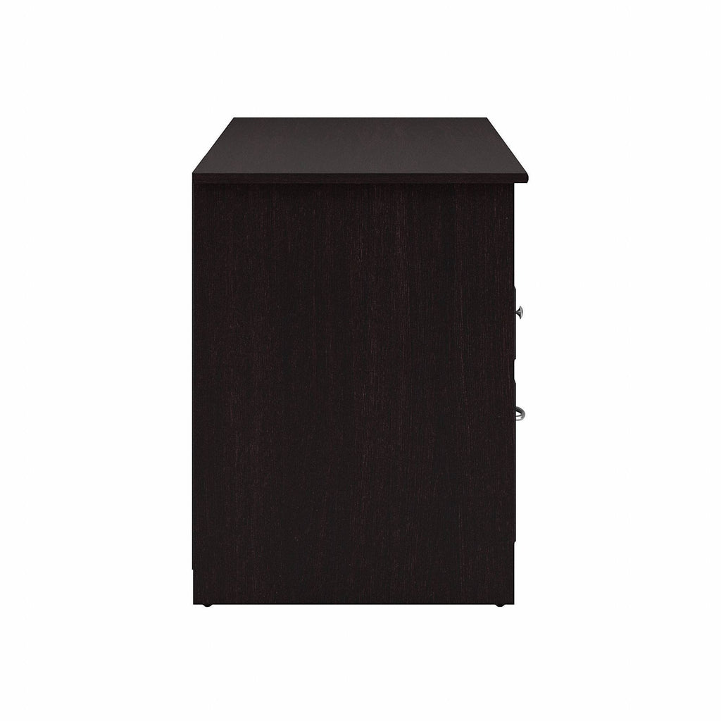 60W Computer Desk with Drawers in Espresso Oak X90155