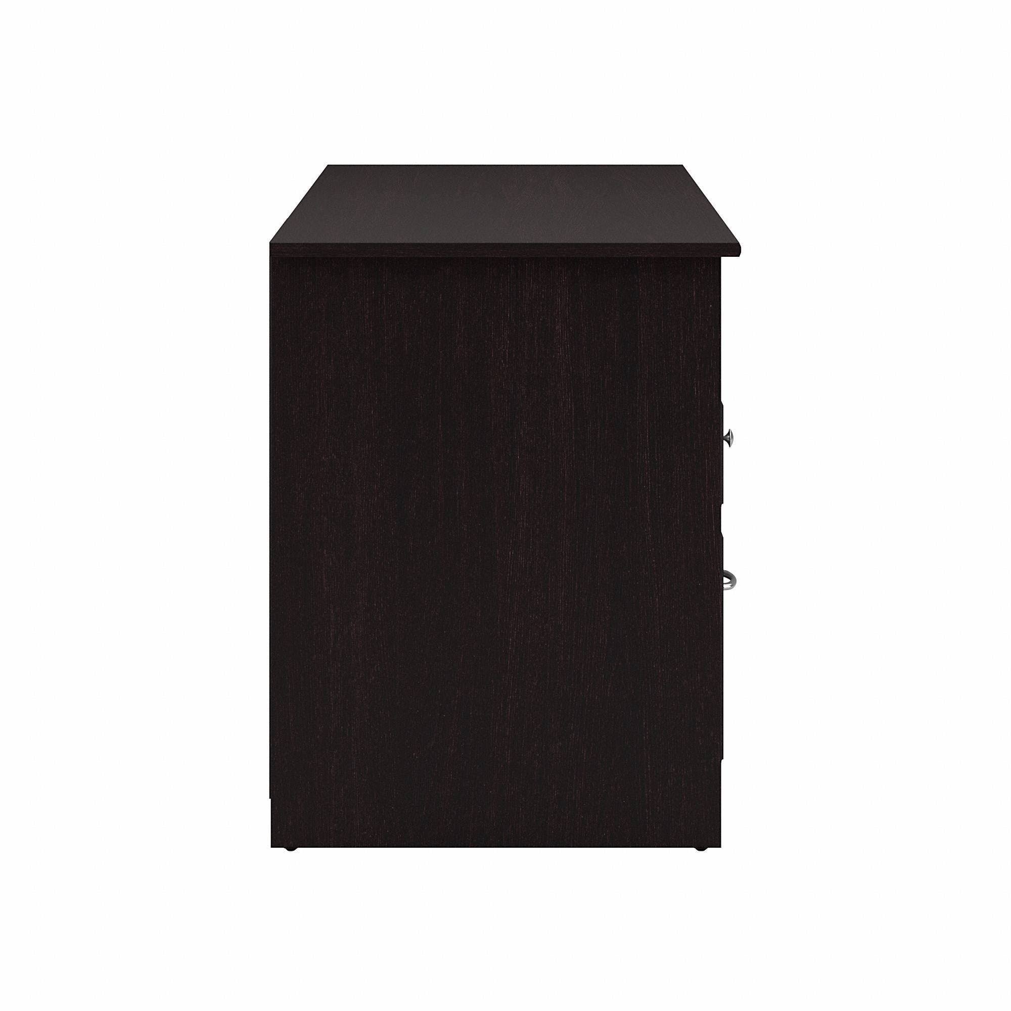 60W Computer Desk with Drawers in Espresso Oak X90155