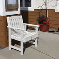 White Patio Dining Armchair V753