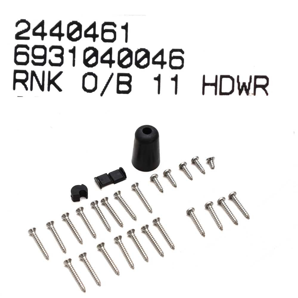 11 5/8 Inch Windshield Hardware Kit Q998