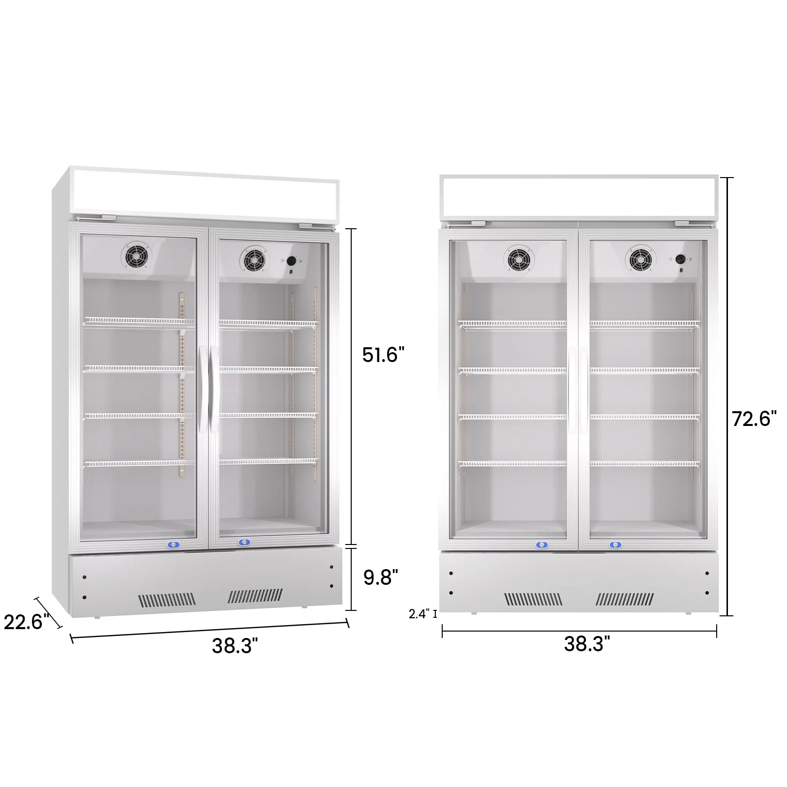 17.1 Cu.Ft Merchandising Refrigerator with Light Box L63294