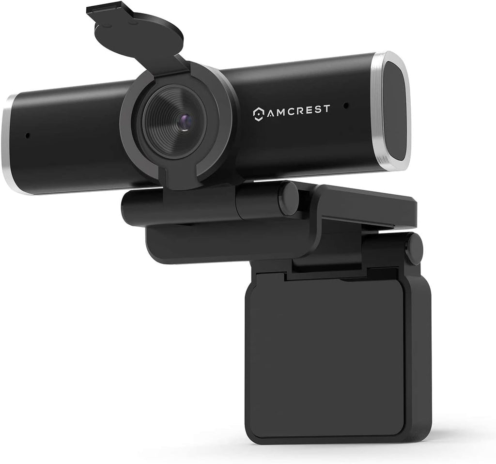 4-Megapixel USB Webcam with Microphone & Privacy Cover, Pack of 2 P459291