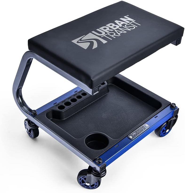 Fastback Shop Stool, 350 lbs. Capacity, Pack of 2 H586460