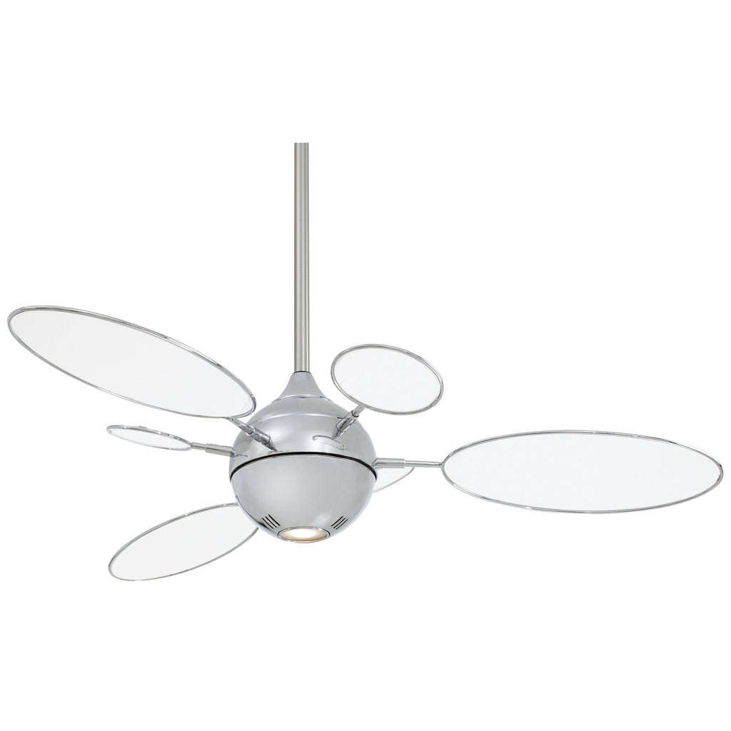 Polished Nickel Ceiling Fan I1786