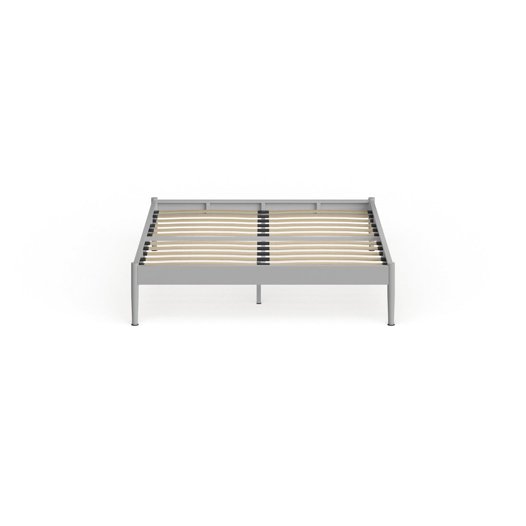 King Stainless Steel Grey Bed Frame N662