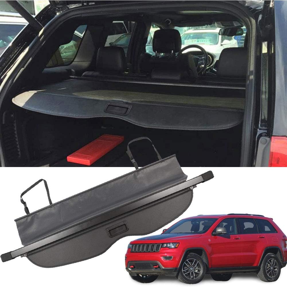 Cargo Cover with Extra Storage Net Black Tonneau Accessories H10160