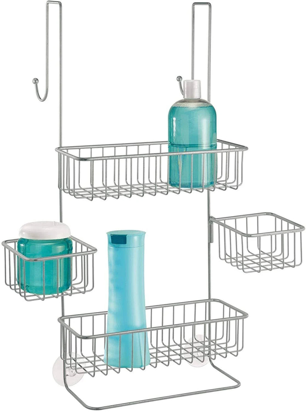 Adjustable Over Door Shower Caddy Storage Shelves D823637