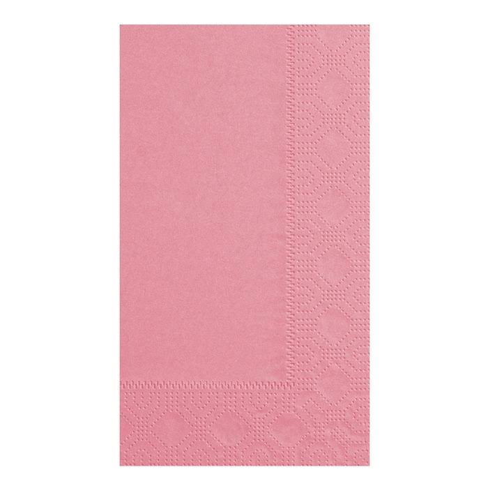 Dusty Rose Paper Dinner Napkin, 1000/Case T651