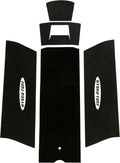Black Cut Groove Jet Ski Mats D654551