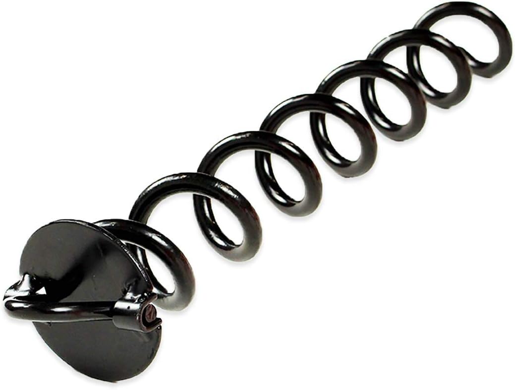 Heavy-Duty Ground Anchor Kit with 4 Anchors, 4 Ratchet Straps, and 4 Soft Loops A65173