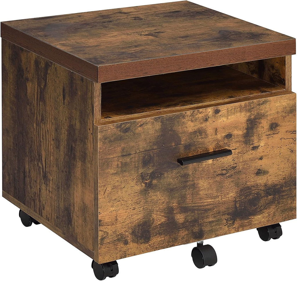 Weathered Oak File Cabinet I37115