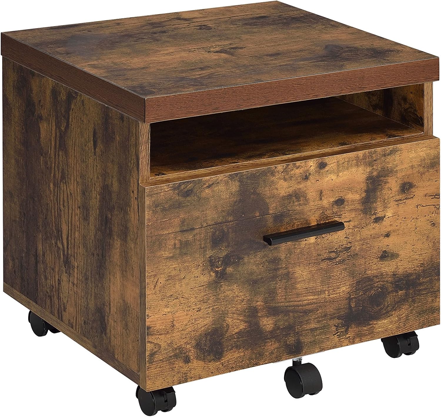 Weathered Oak File Cabinet I37115