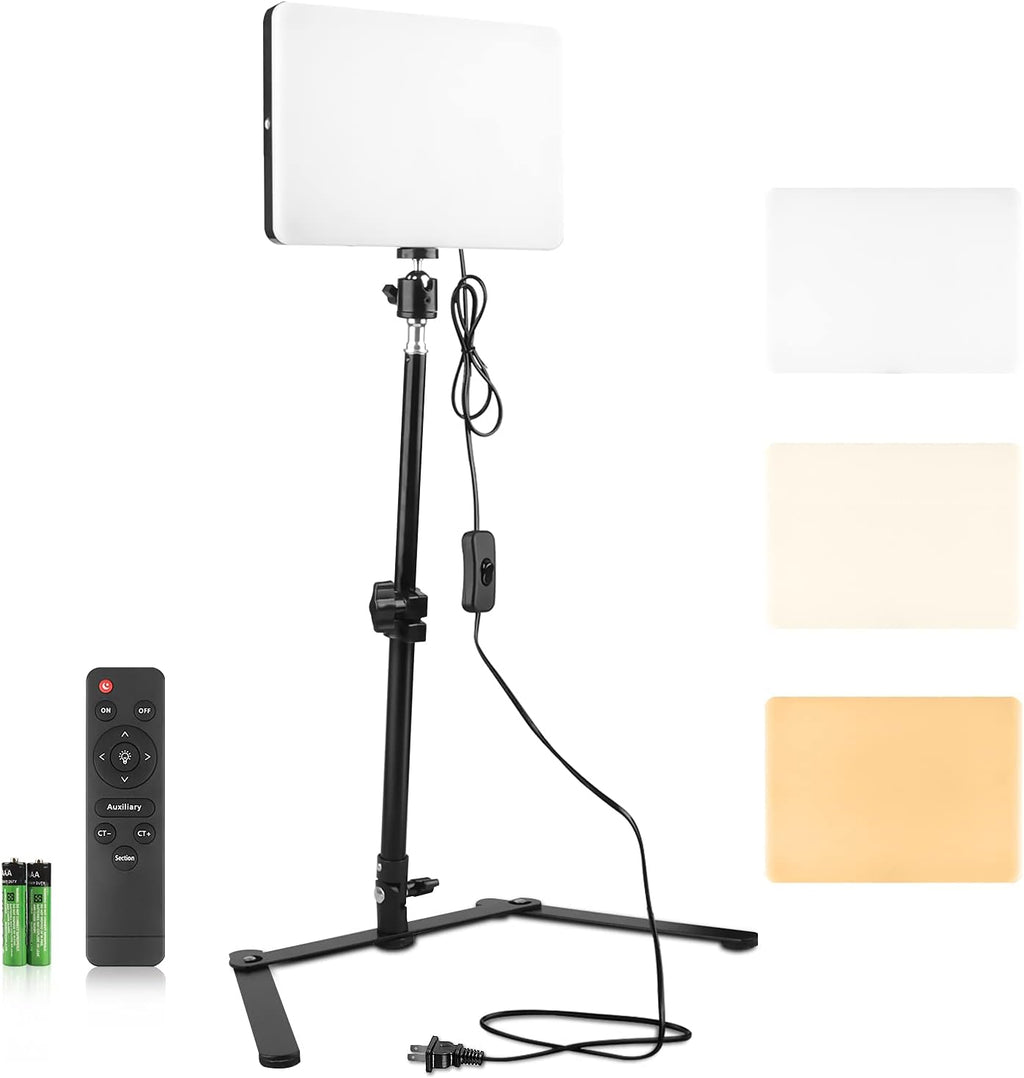 Pack of 2 Dimmable 2700-5700K LED Video Light Panel W1033