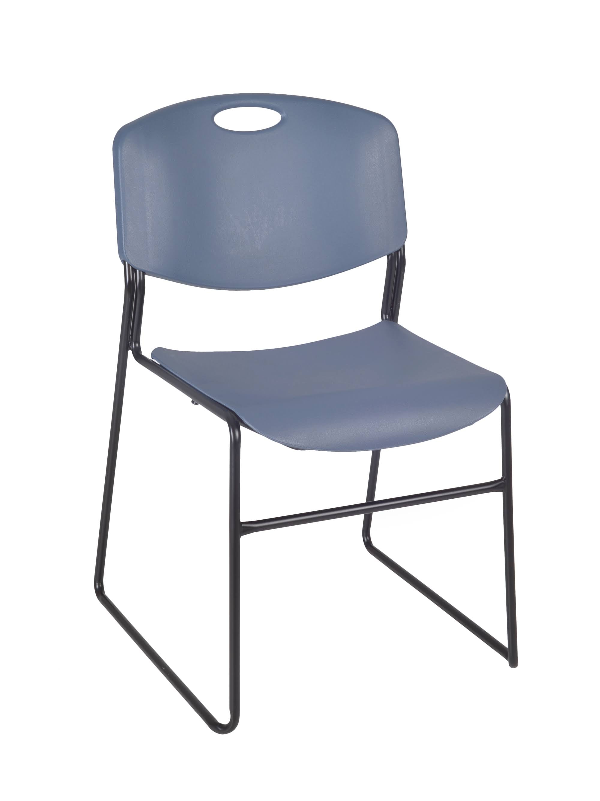 42x22 Square Breakroom Table with 4 Stack Chairs K572