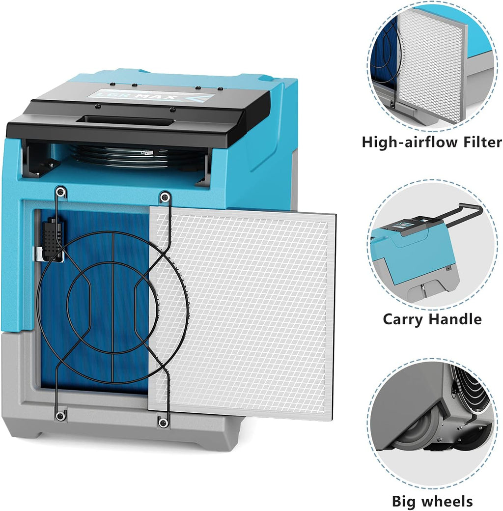 Commercial Dehumidifier with Pump & Drain Hose Q953