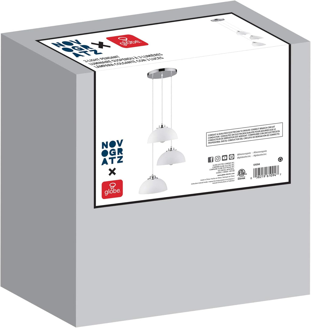 White Fringe Pendant Lighting R63809