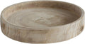 Paulownia Wood Hand Carved Tray Pack of 2 T7239