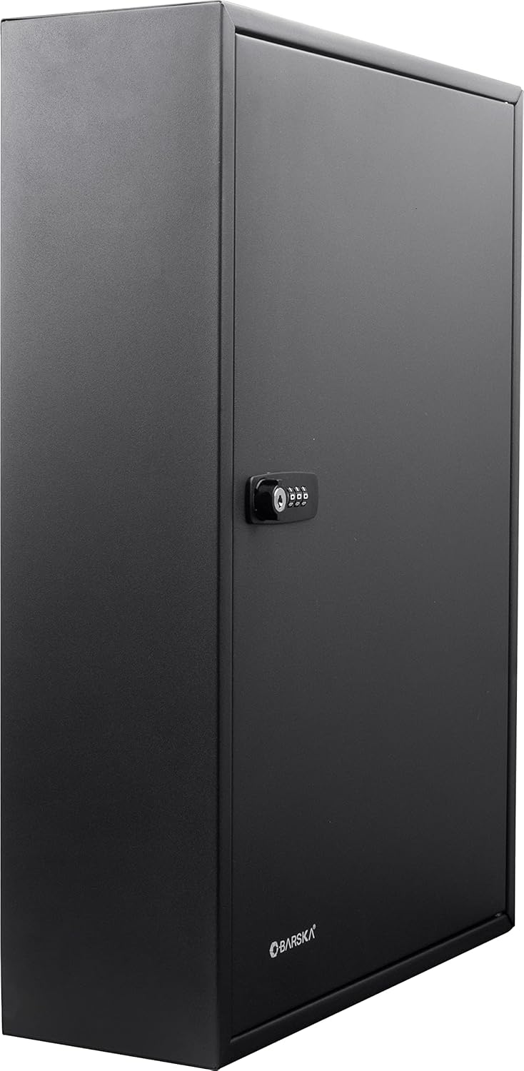 Combination Lock Key Cabinet Lock Box Black N93107