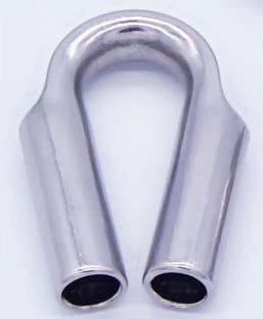 10-Pack 316 Stainless Steel Wire Rope Thimble B221624