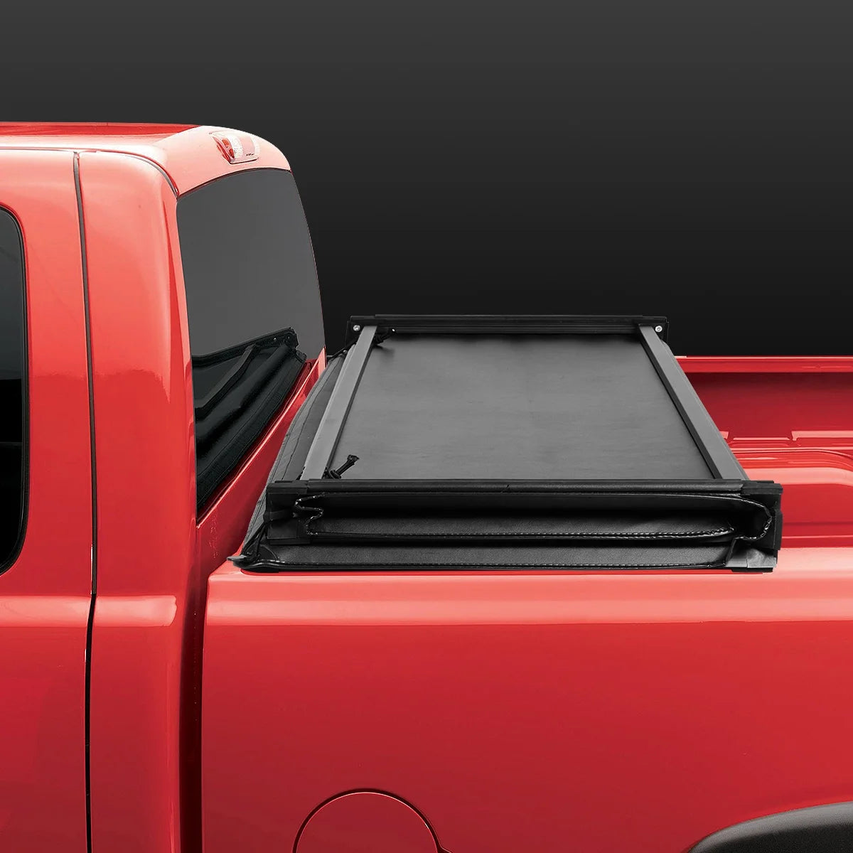 Tri-Fold Soft Tonneau Cover for Jeep Gladiator Pickup Truck Bed Z22240