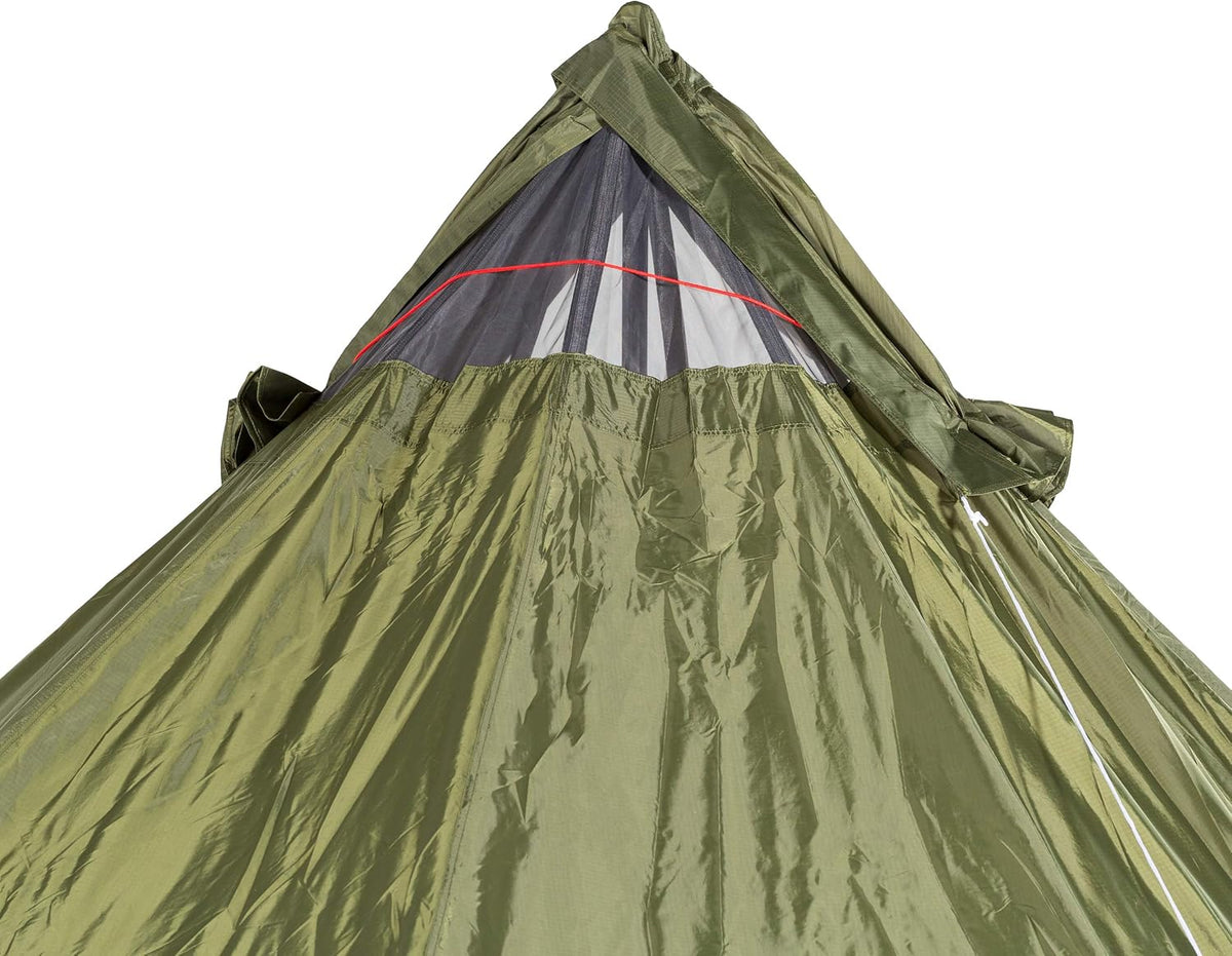 12 Person Teepee Camping Tent with Vented Roof Z864