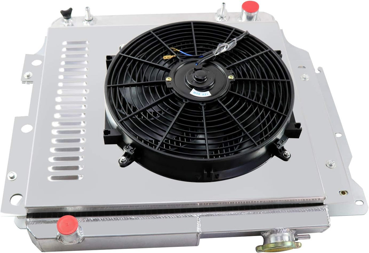 3 Row All Aluminum Radiator with Shroud Fan and Thermostat T834923