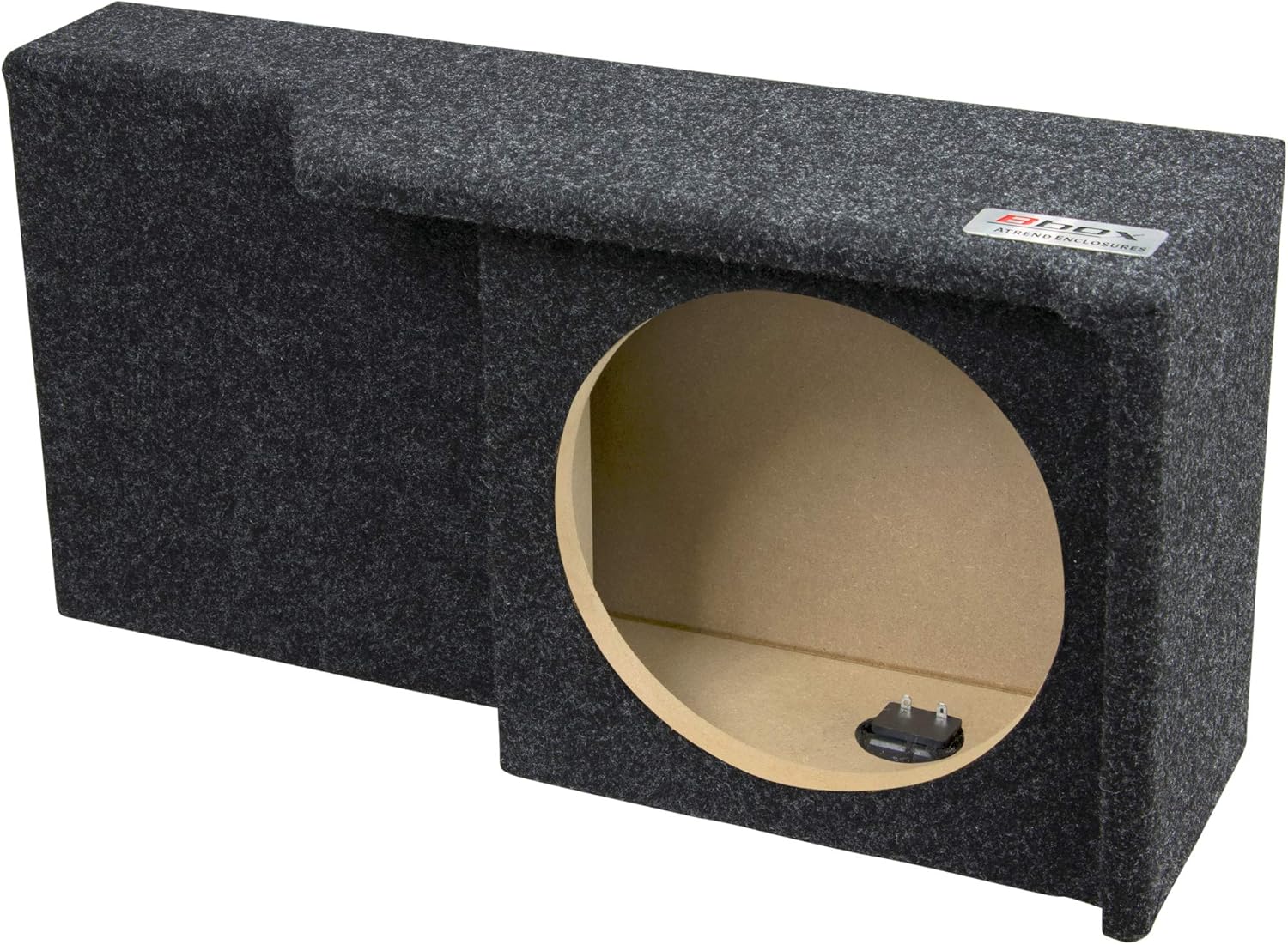 10" Carpeted Truck Subwoofer Enclosure U867