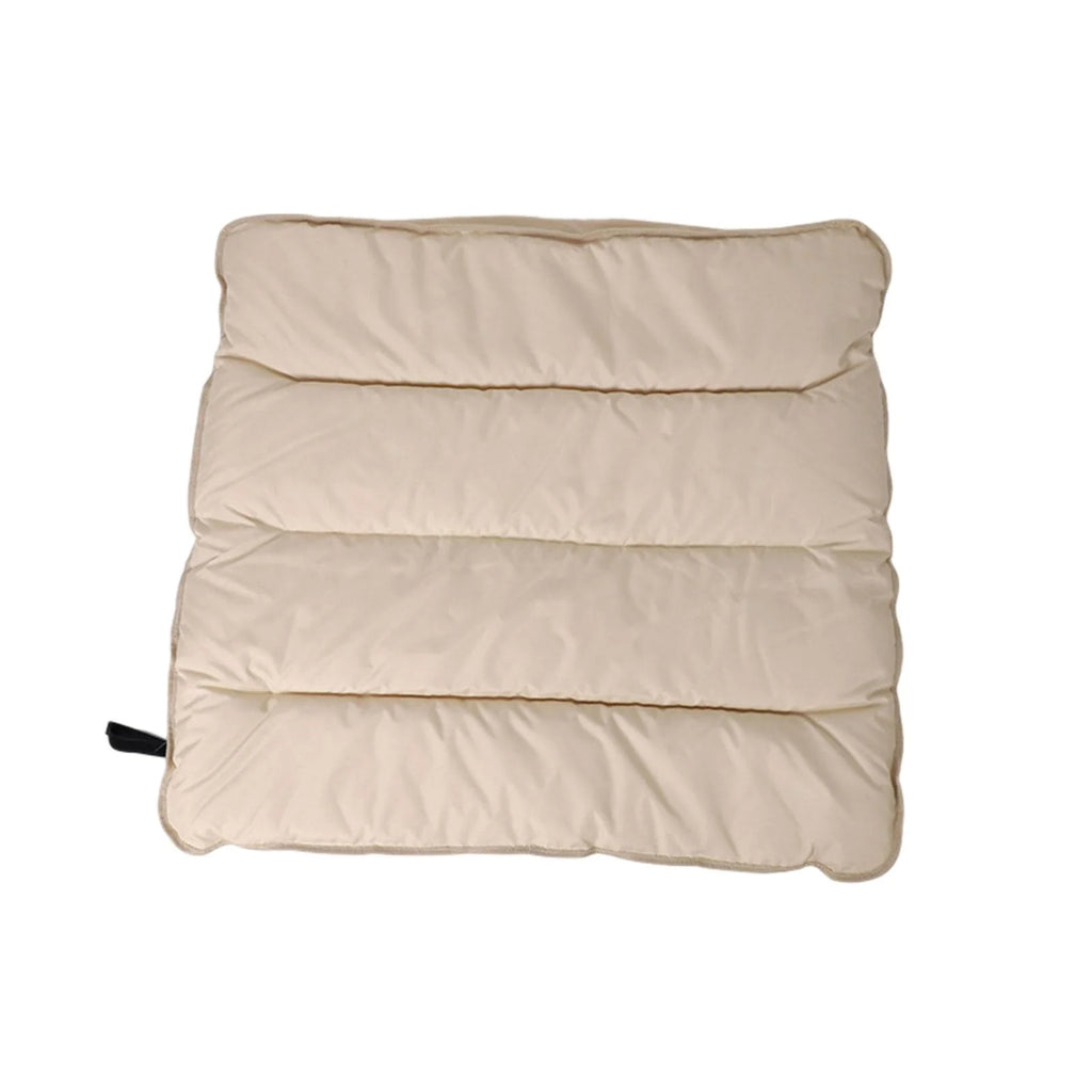 Khaki Folding Beach Lounger Cushion 103cmx91cm W402