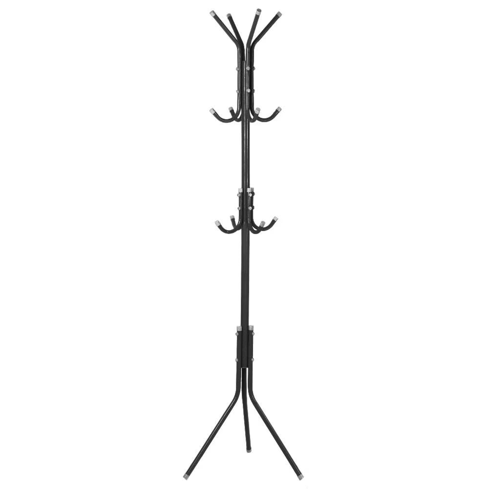 Stainless Steel Coat Rack with 12 Hooks B919062